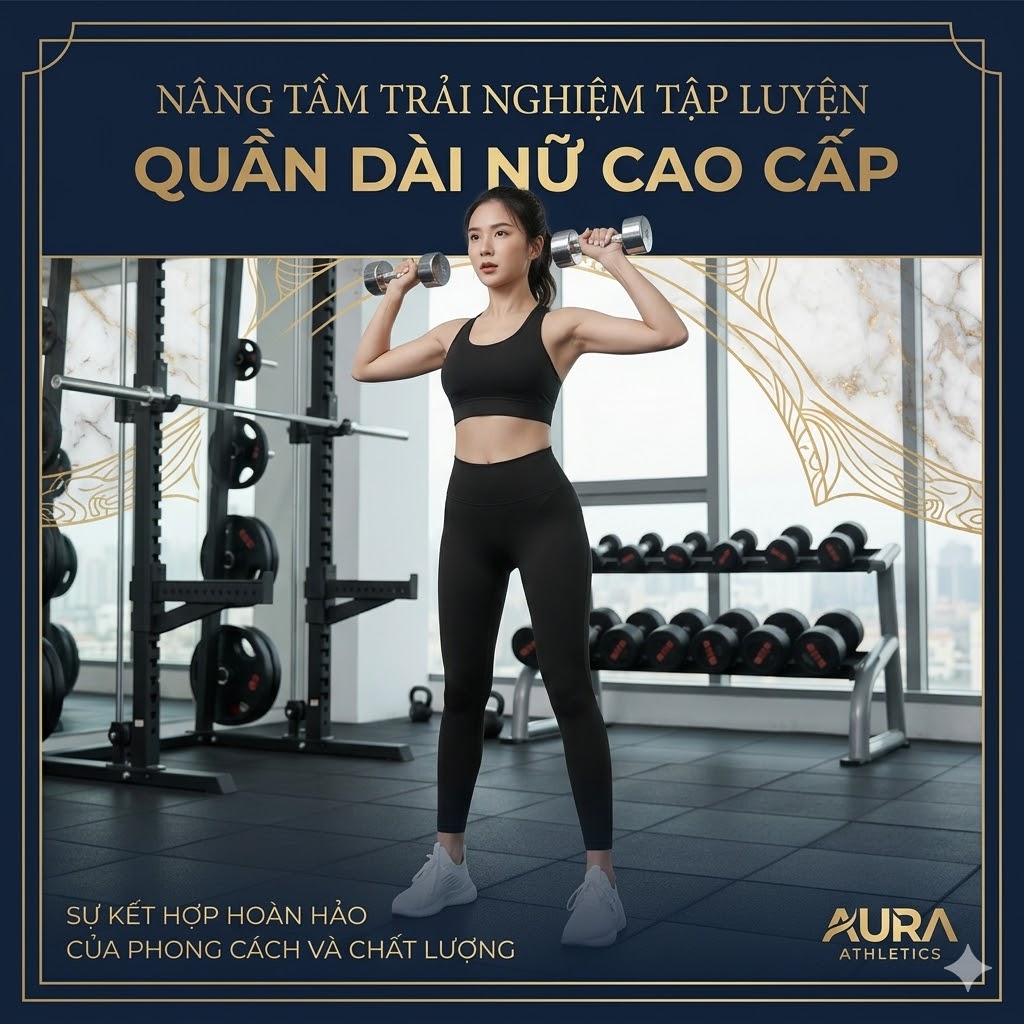 Quần dài nữ tôn mông CK213 tập gym
