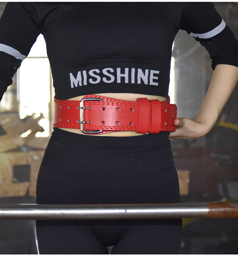 Đai lưng gym da PU SHUT UP SQUAT YP001