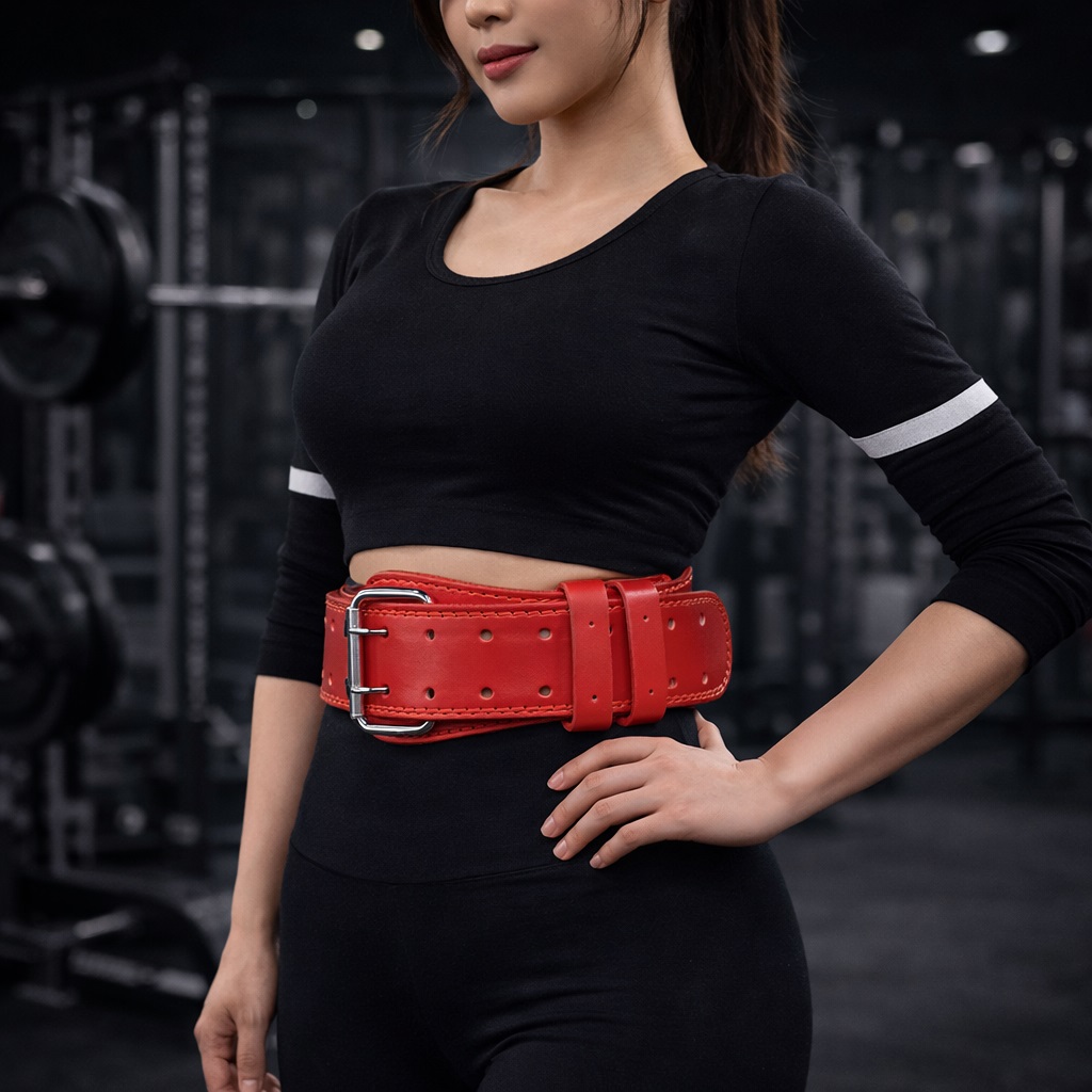 Đai lưng gym da PU SHUT UP SQUAT YP001