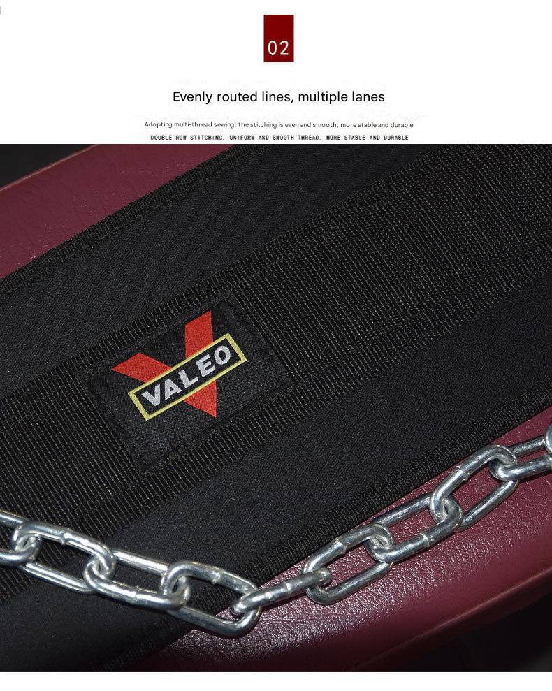 Đai xích kéo tạ có khóa Valeo