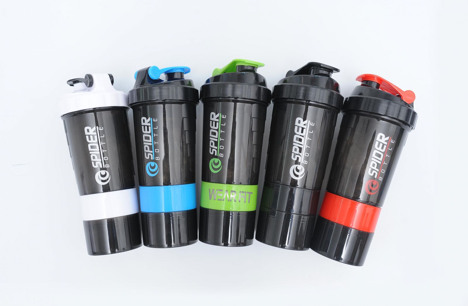 Bình Nước SPIDER 3 Ngăn 650ml