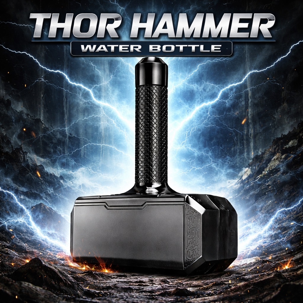 Bình đựng nước hình cây búa ( thần Thor)