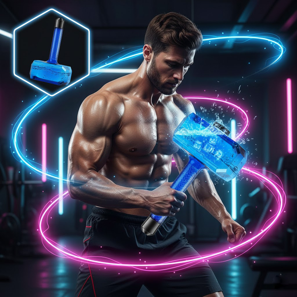 Bình đựng nước hình cây búa ( thần Thor)