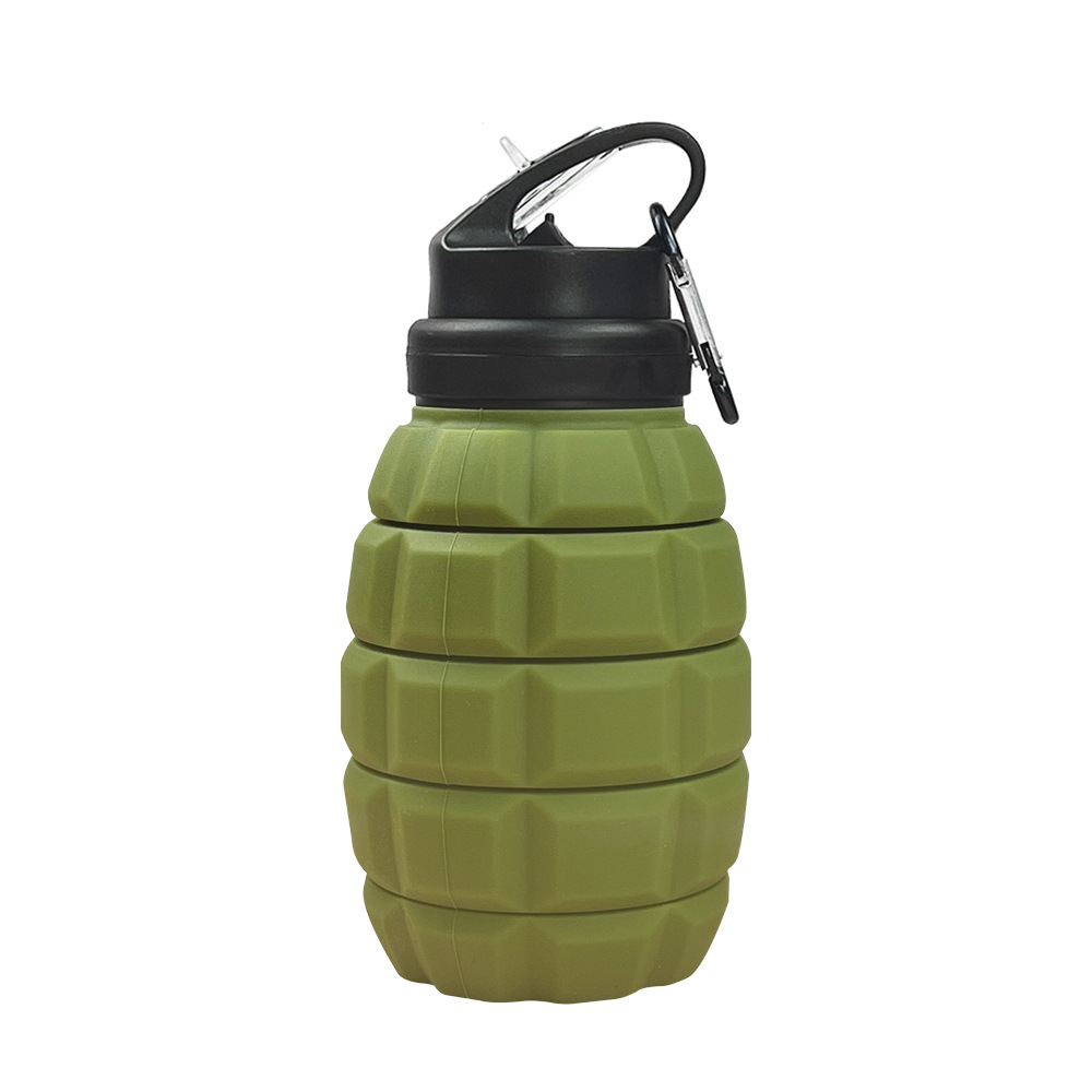 Bình nước Silicon hình quả mìn dung tích 600ml