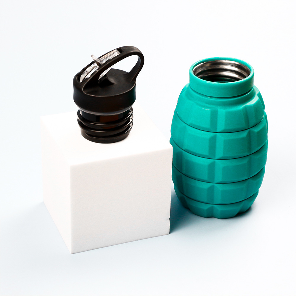Bình nước Silicon quả mìn cao cấp dung tích 600ml