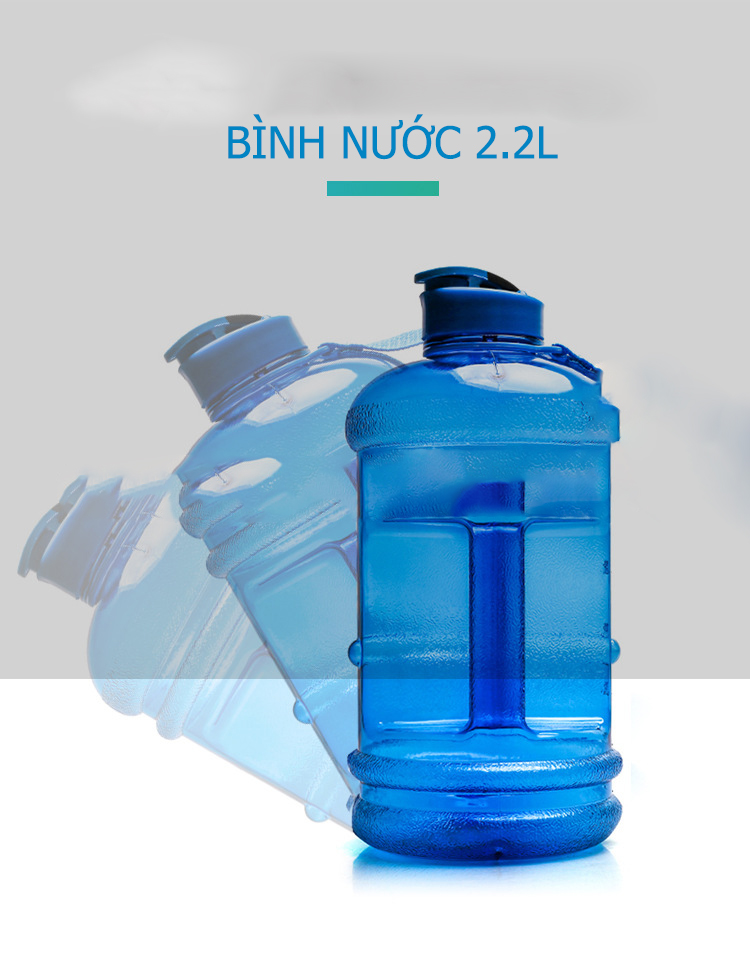 Bình nước dung tích lớn 2.2L-DL-SH23