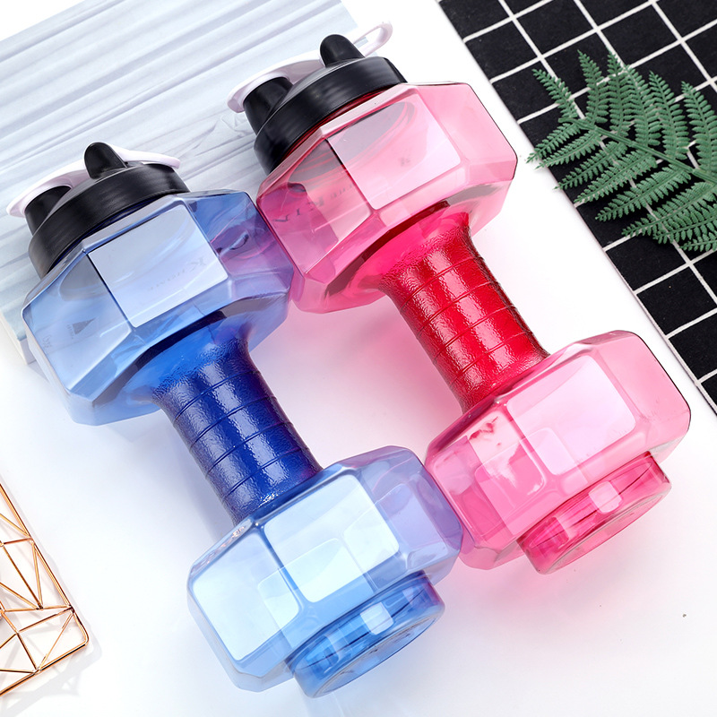 Bình nước hình quả tạ 2200ml