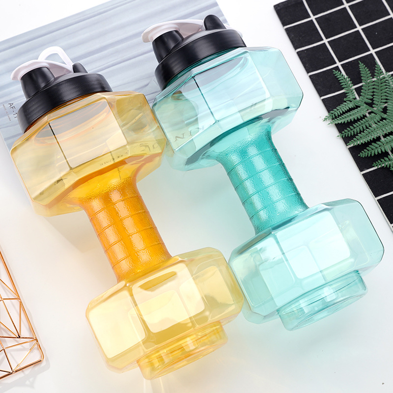 Bình nước hình quả tạ 2200ml