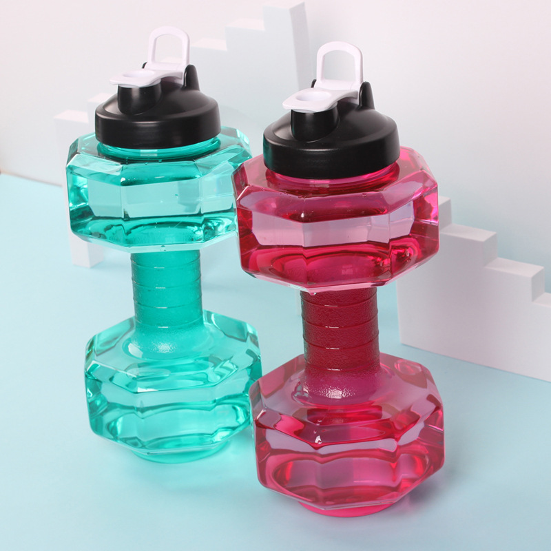 Bình nước hình quả tạ 2200ml