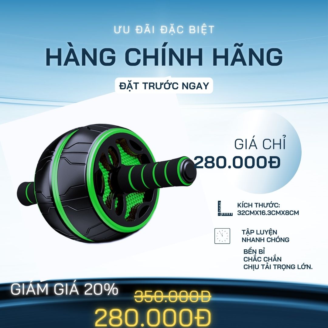 Con Lăn 1 Bánh Tập Bụng