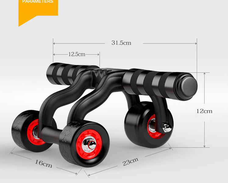 Con Lăn 3 Bánh Cao Cấp Tập Bụng