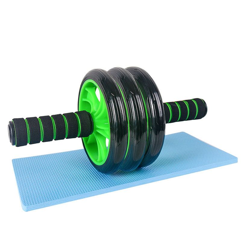 Con lăn tập bụng 3 bánh ab wheel cao cấp