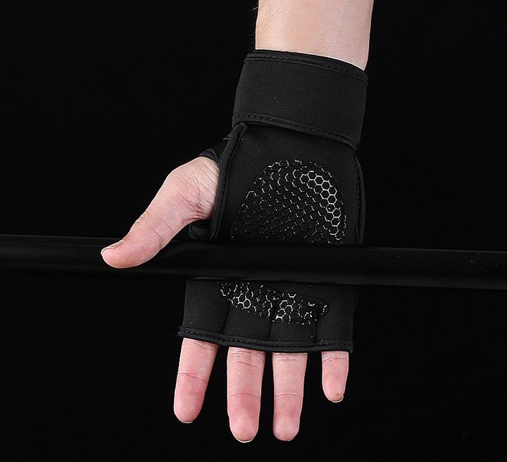 Găng tay gym hở ngón cao cấp