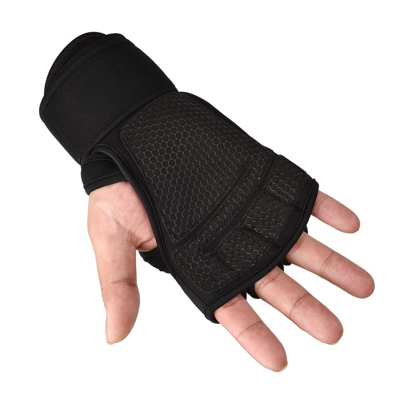 Găng tay gym hở ngón cao cấp