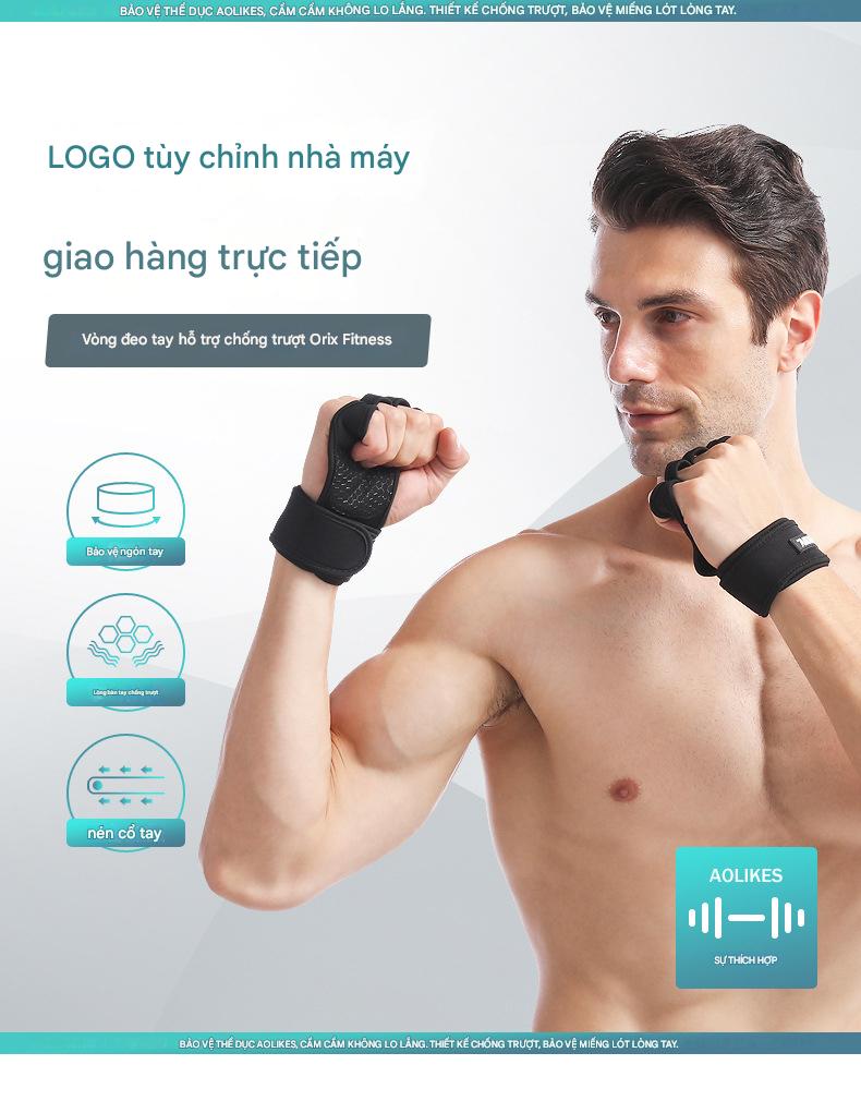 Găng tay hở bàn chính hãng AOLIKES A117