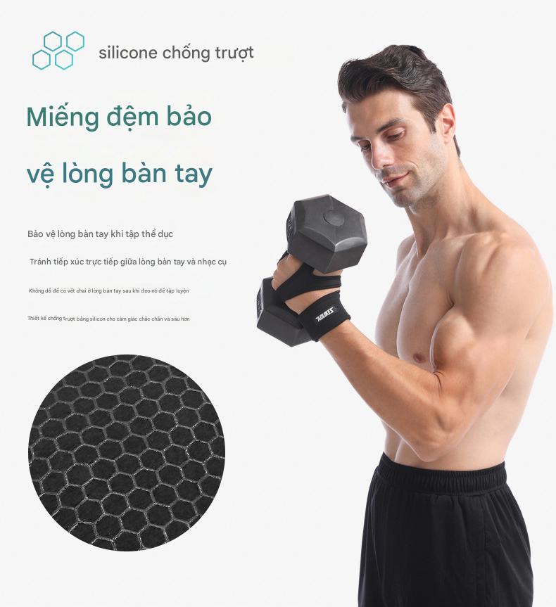 Găng tay hở bàn chính hãng AOLIKES A118