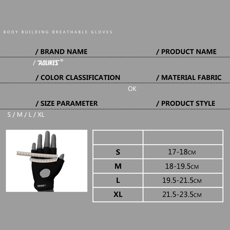 Găng tay gym nữ H&H cao cấp 