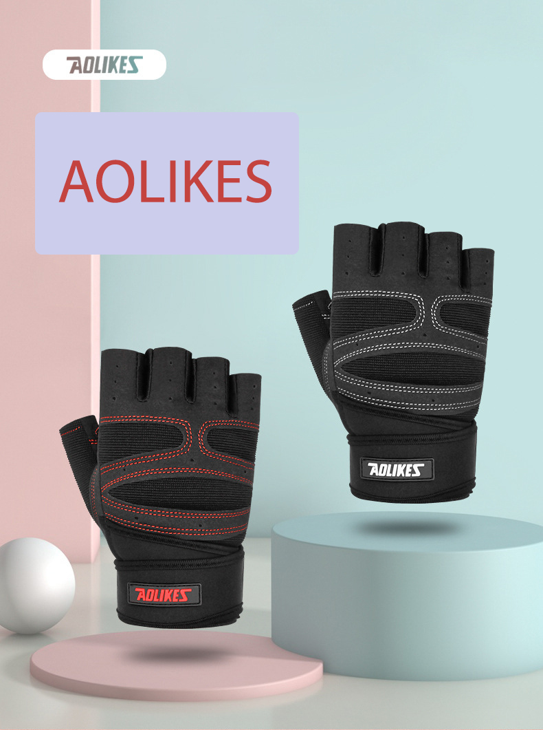 Găng tay gym nam AOLIKES A109