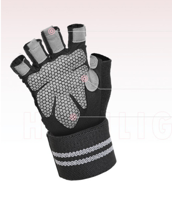Găng tay gym nam Aolikes quấn HS113