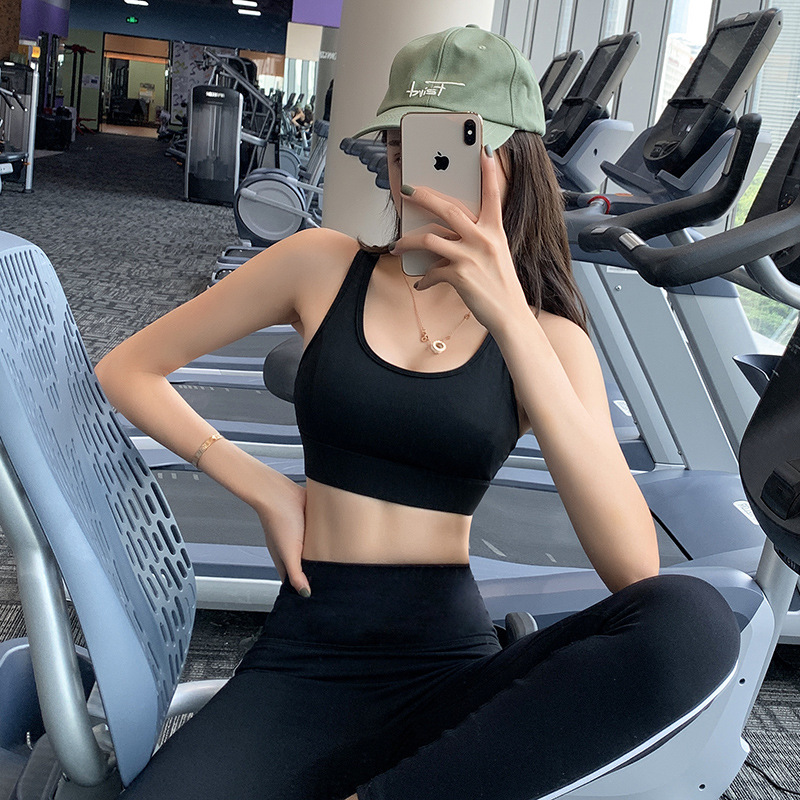 Áo bra nữ tập gym yoga then cài sau lưng