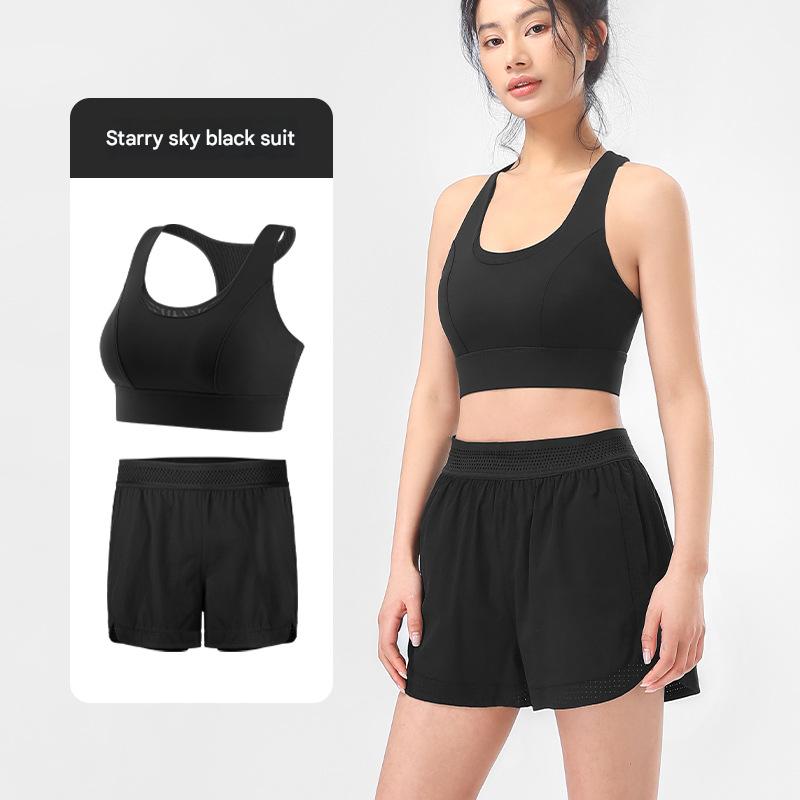 Fullset gym yoga nữ quần short áo bra nữ WX211, DK206