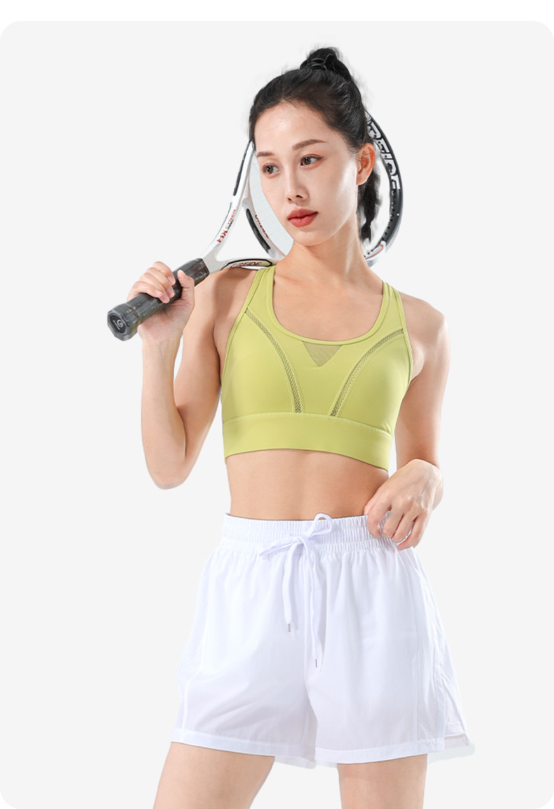 Quần short nữ 2 lớp tập gym yoga,tennis, Pickleball DK200