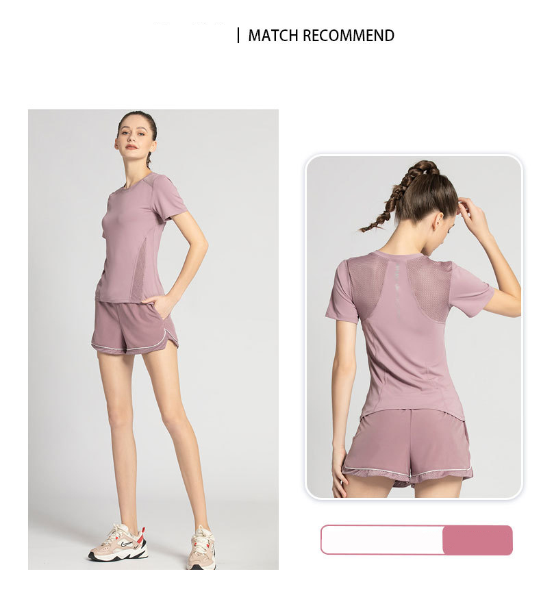 Short nữ 2 lớp gym yoga thể thao YJDKSW01