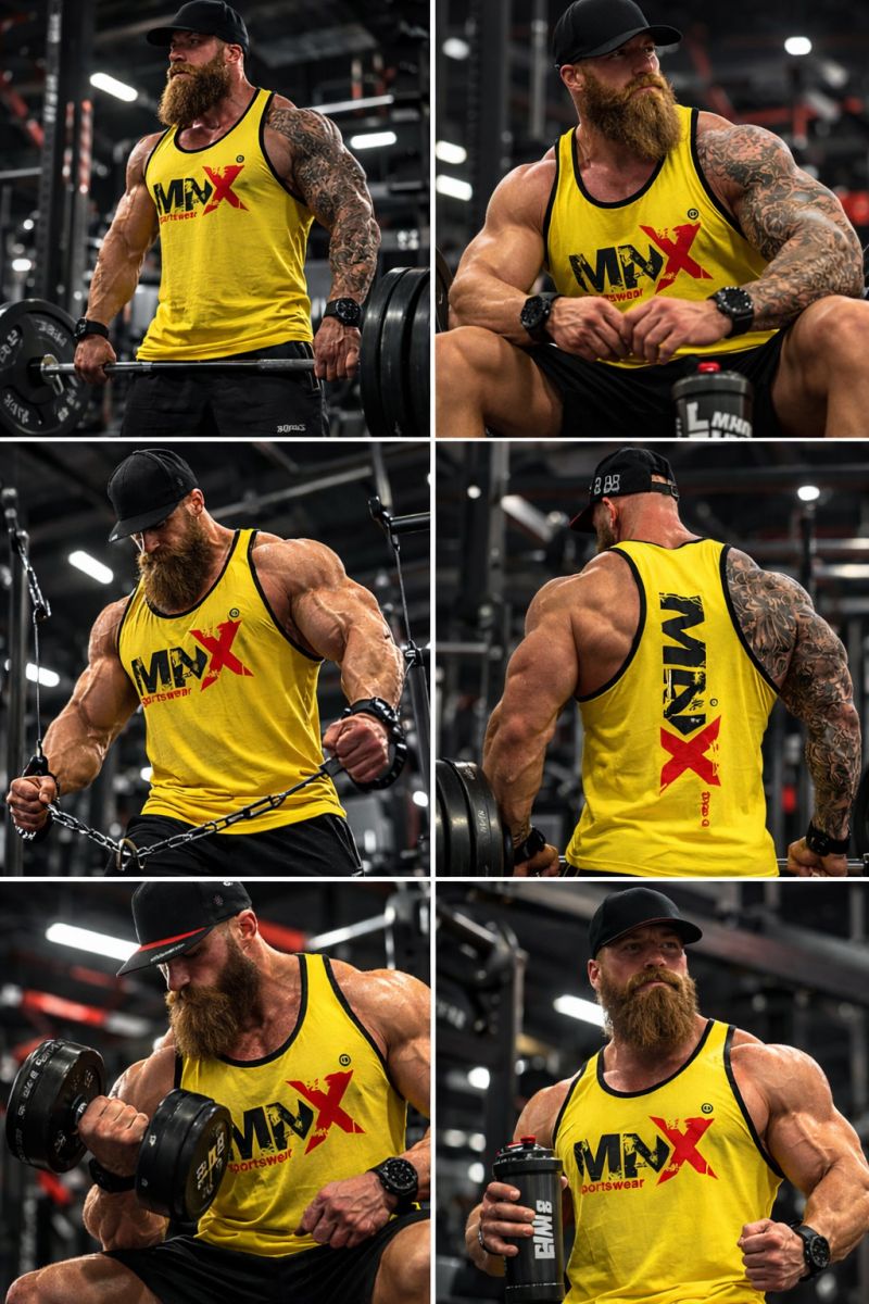 Ba lỗ gym nam MNX