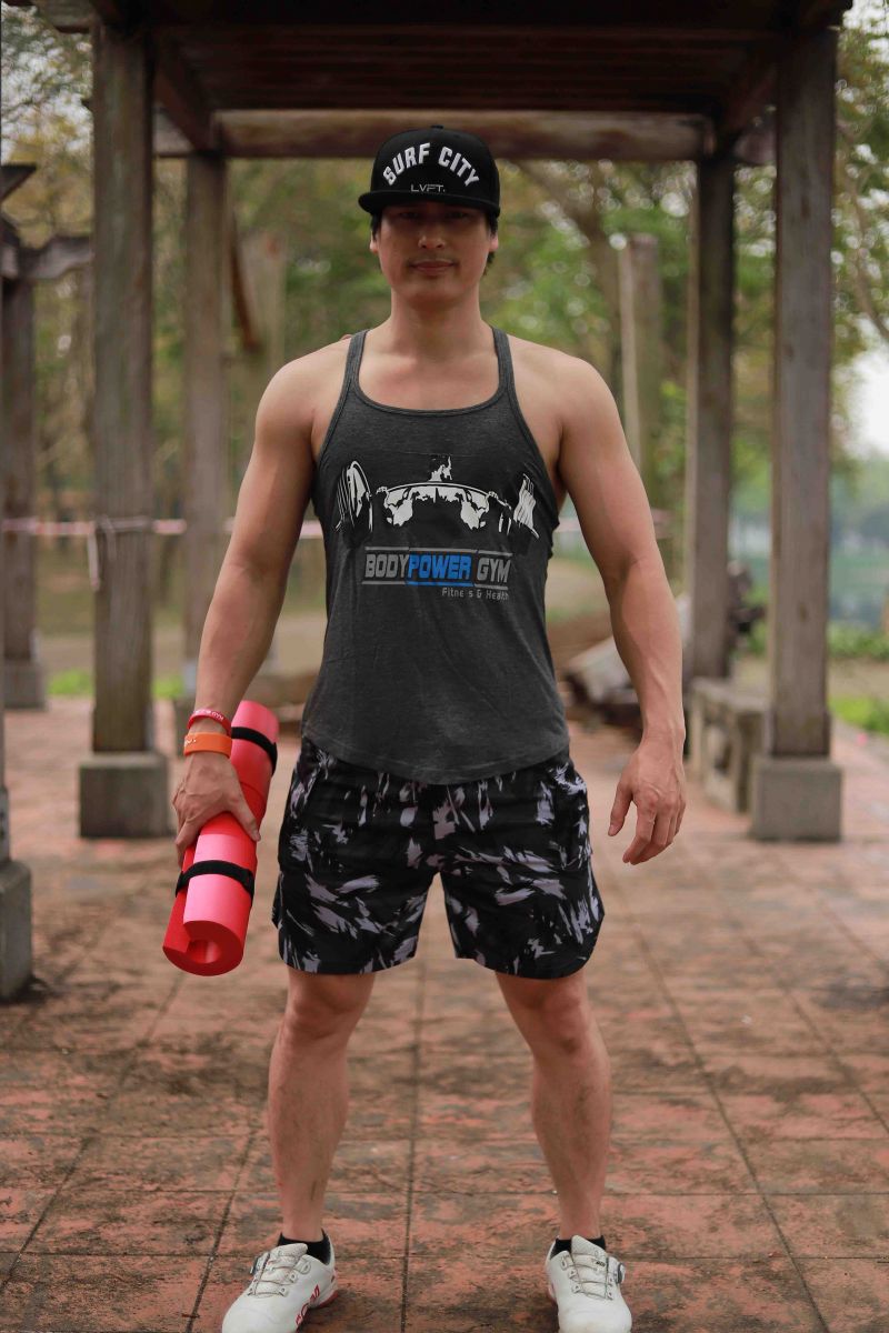 Ba lỗ nam dây nhỏ BODYPOWER GYM 