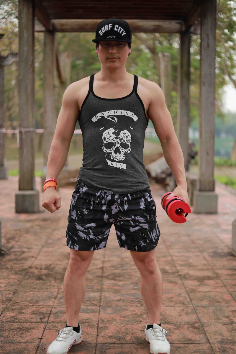 Ba lỗ nam dây nhỏ Hasding Gym 