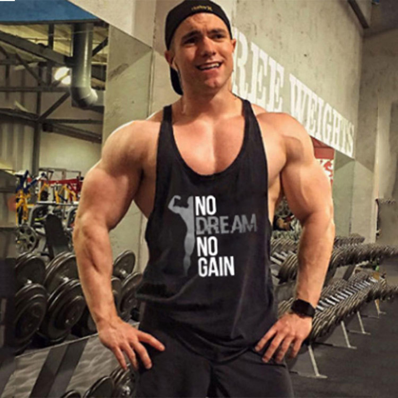 Ba lỗ gym nam No Dream No Gain