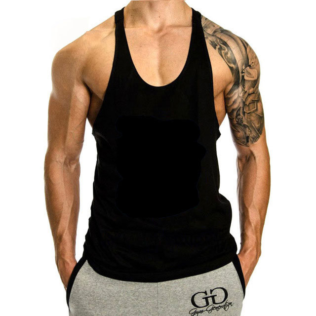 Ba lỗ gym nam trơn không hình in