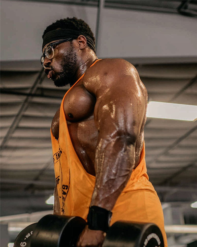 Ba lỗ tập gym nam dây nhỏ không viền GASP 