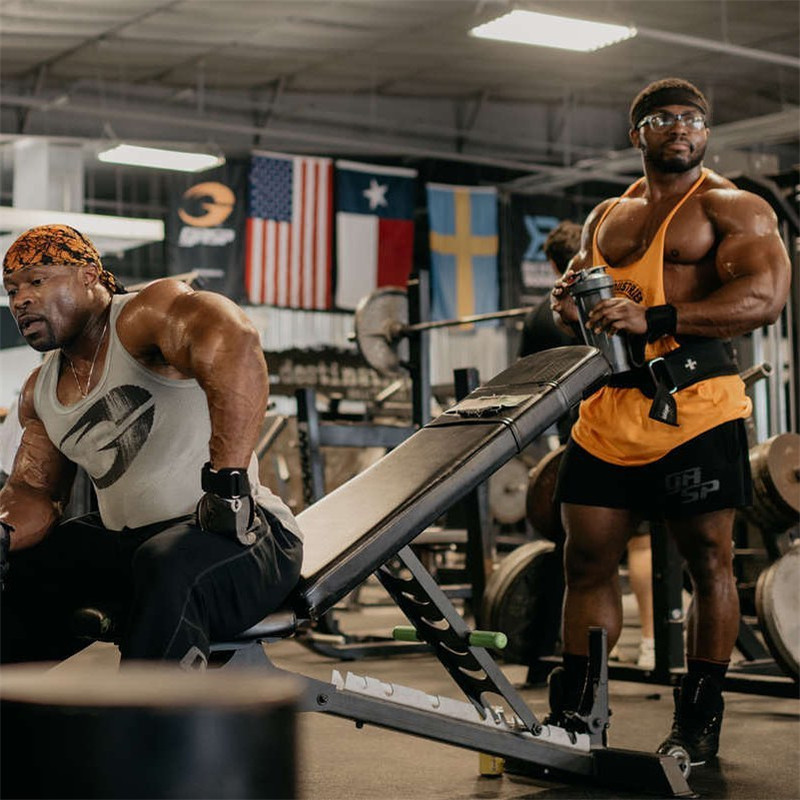 Ba lỗ tập gym nam dây nhỏ không viền GASP 