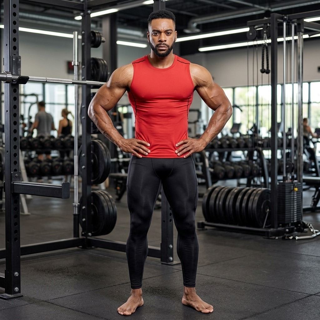 Ba lỗ sát nách gym nam chạy viền D1981