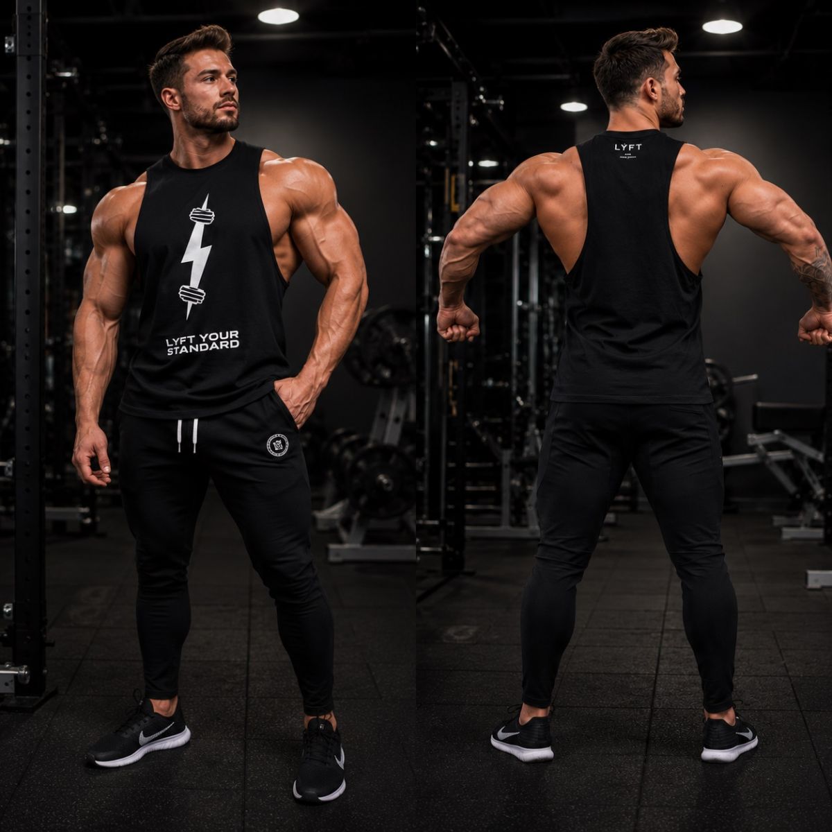 Tanktops gym nam LYFT Your Standard