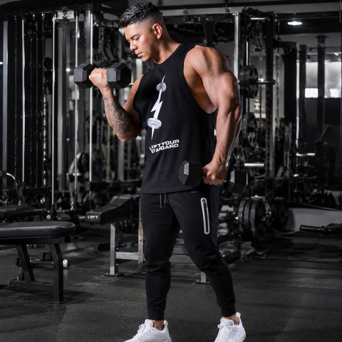 Tanktops gym nam LYFT Your Standard