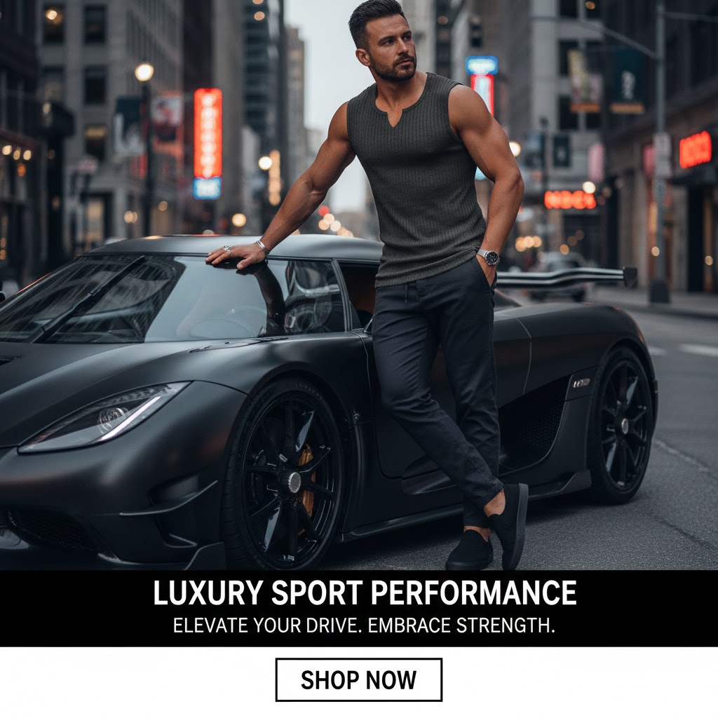 Tanktops tăm gym nam cổ v cao cấp