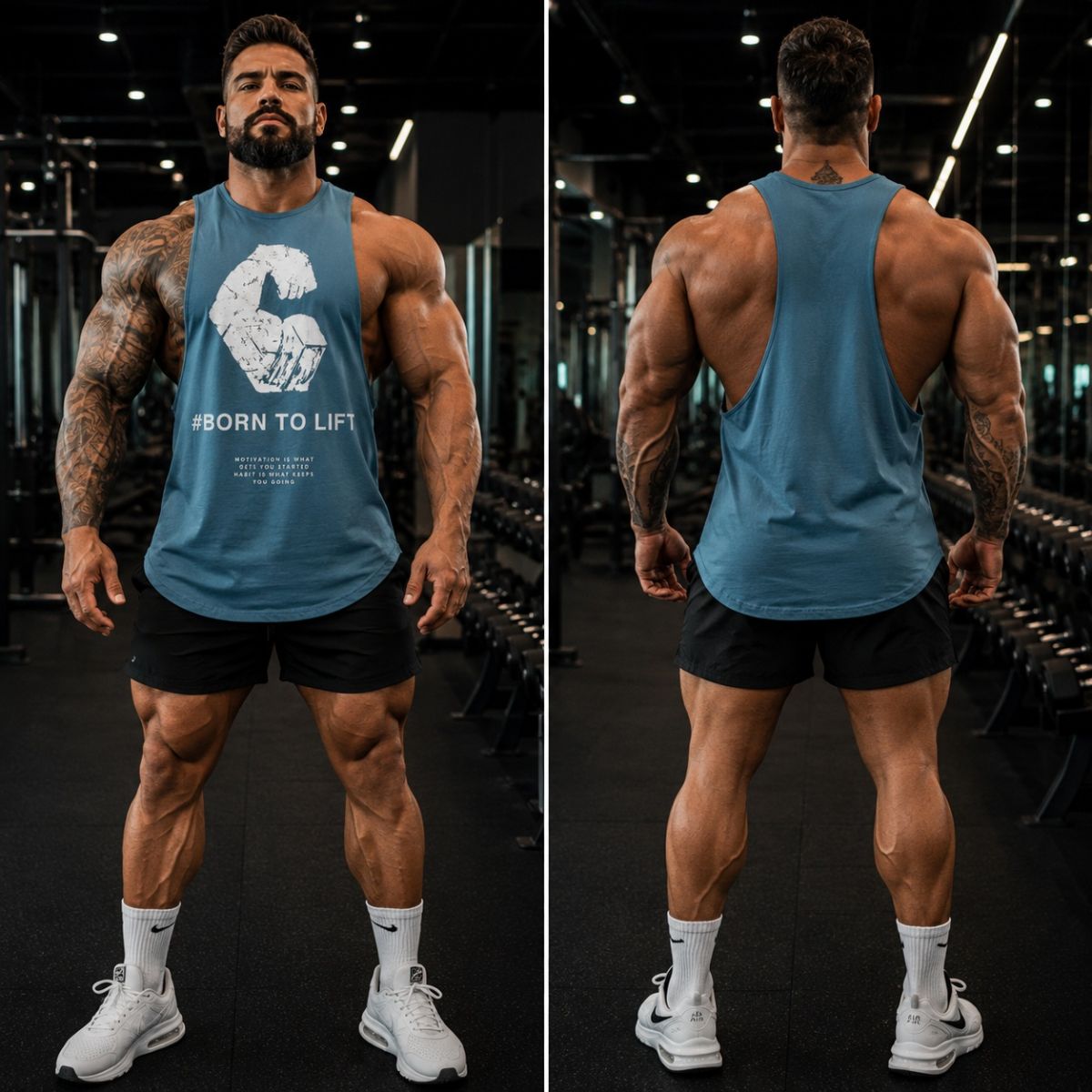Tanktops gym nam Born To Lift