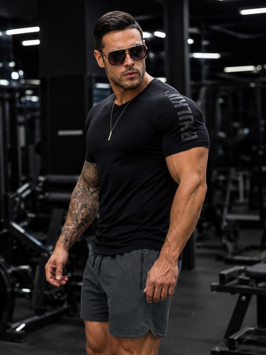 Áo cộc tay gym nam Bulking