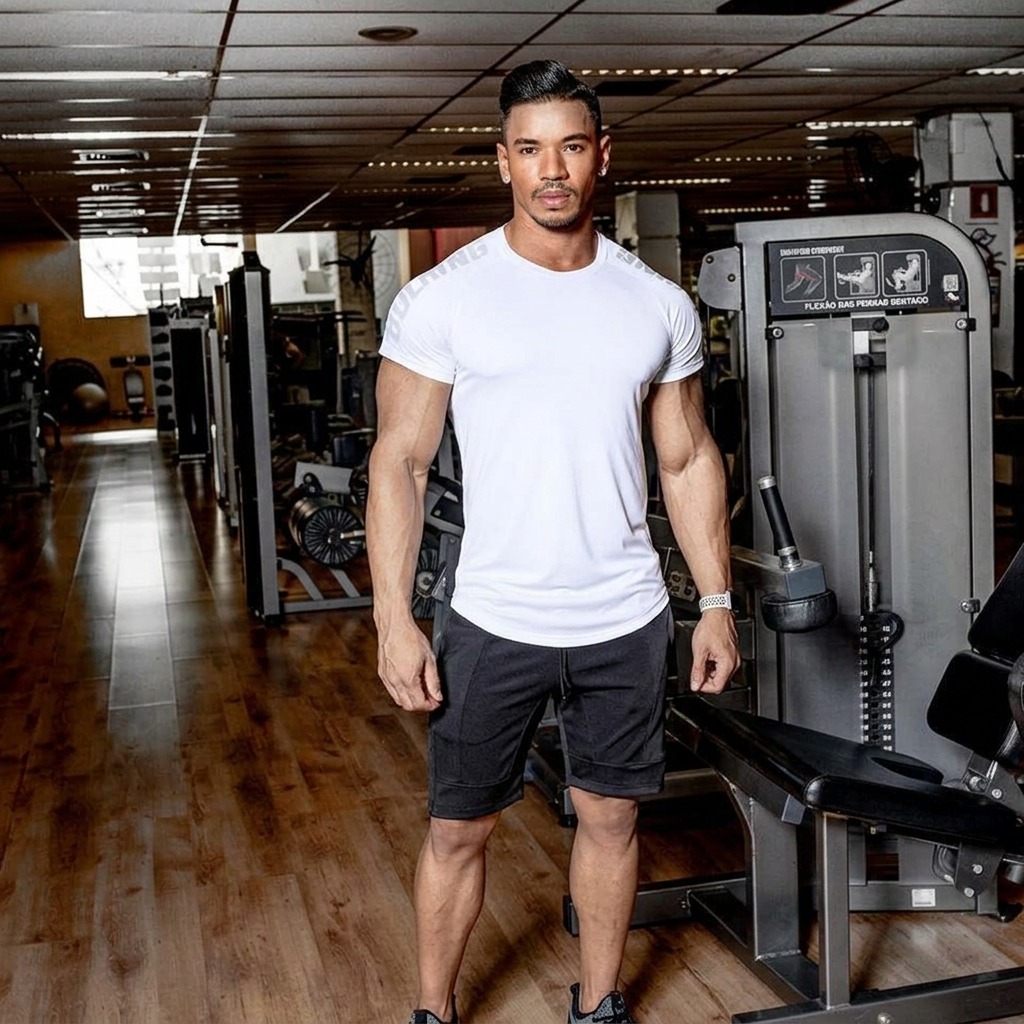 Áo cộc tay gym nam Bulking