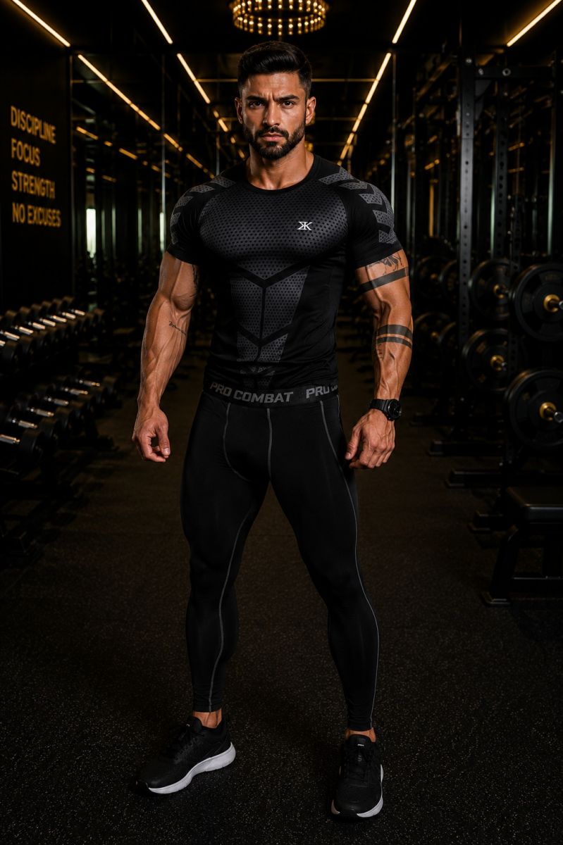 Áo cộc tay gym nam ZK - Bulking cao cấp