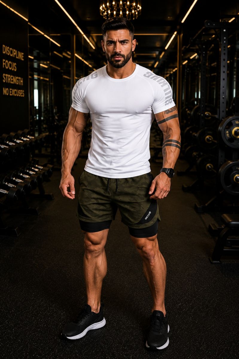 Áo cộc tay gym nam ZK - Bulking cao cấp