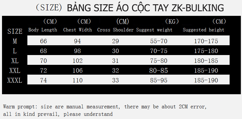 Áo cộc tay gym nam ZK - Bulking cao cấp