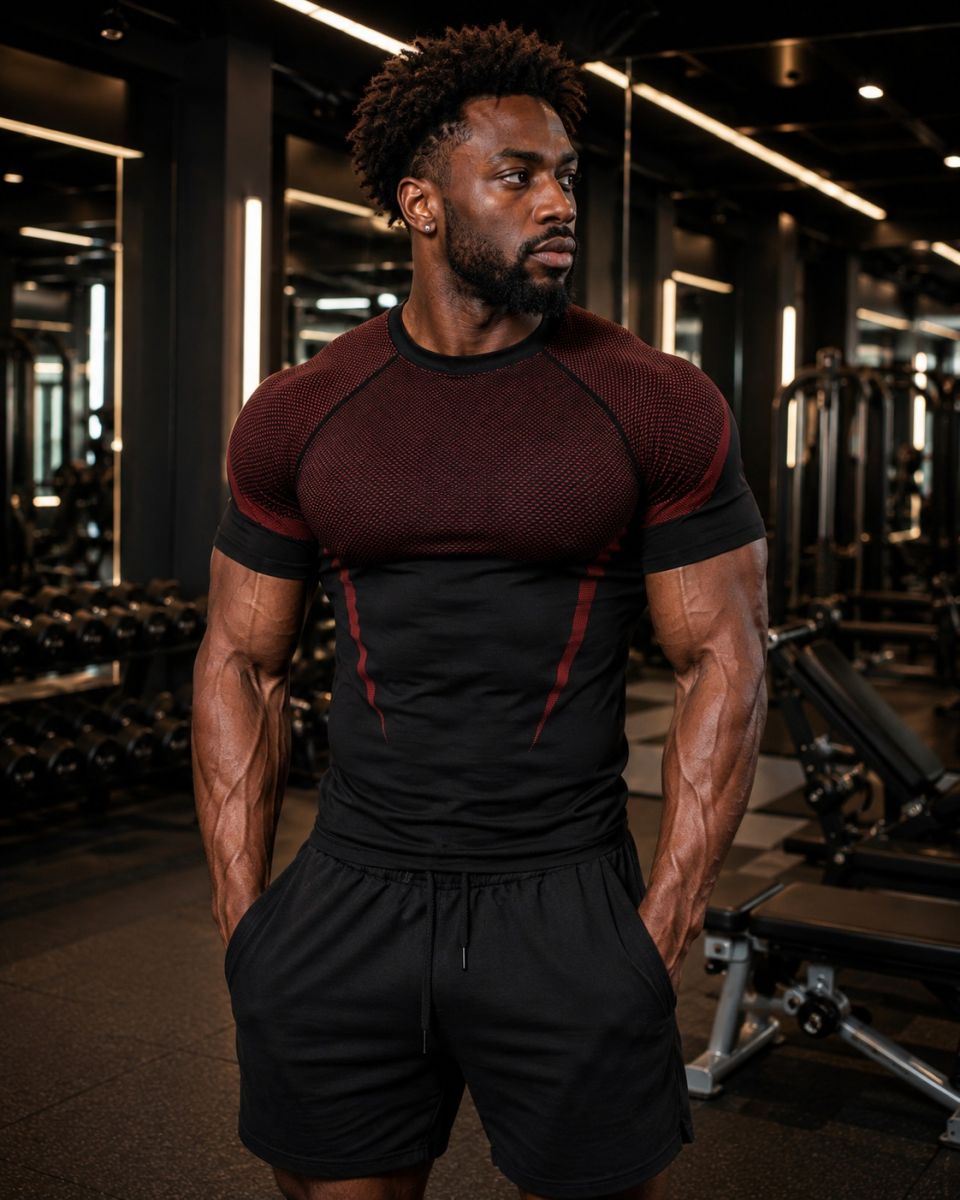 Cộc tay nam body Sharkgym pro