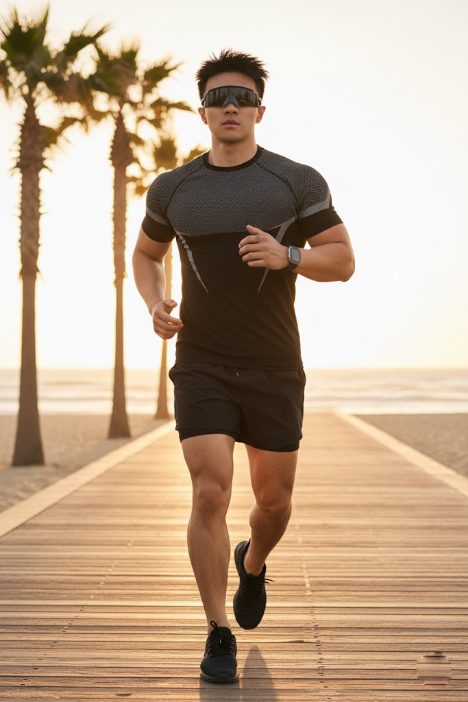 Cộc tay nam body Sharkgym pro
