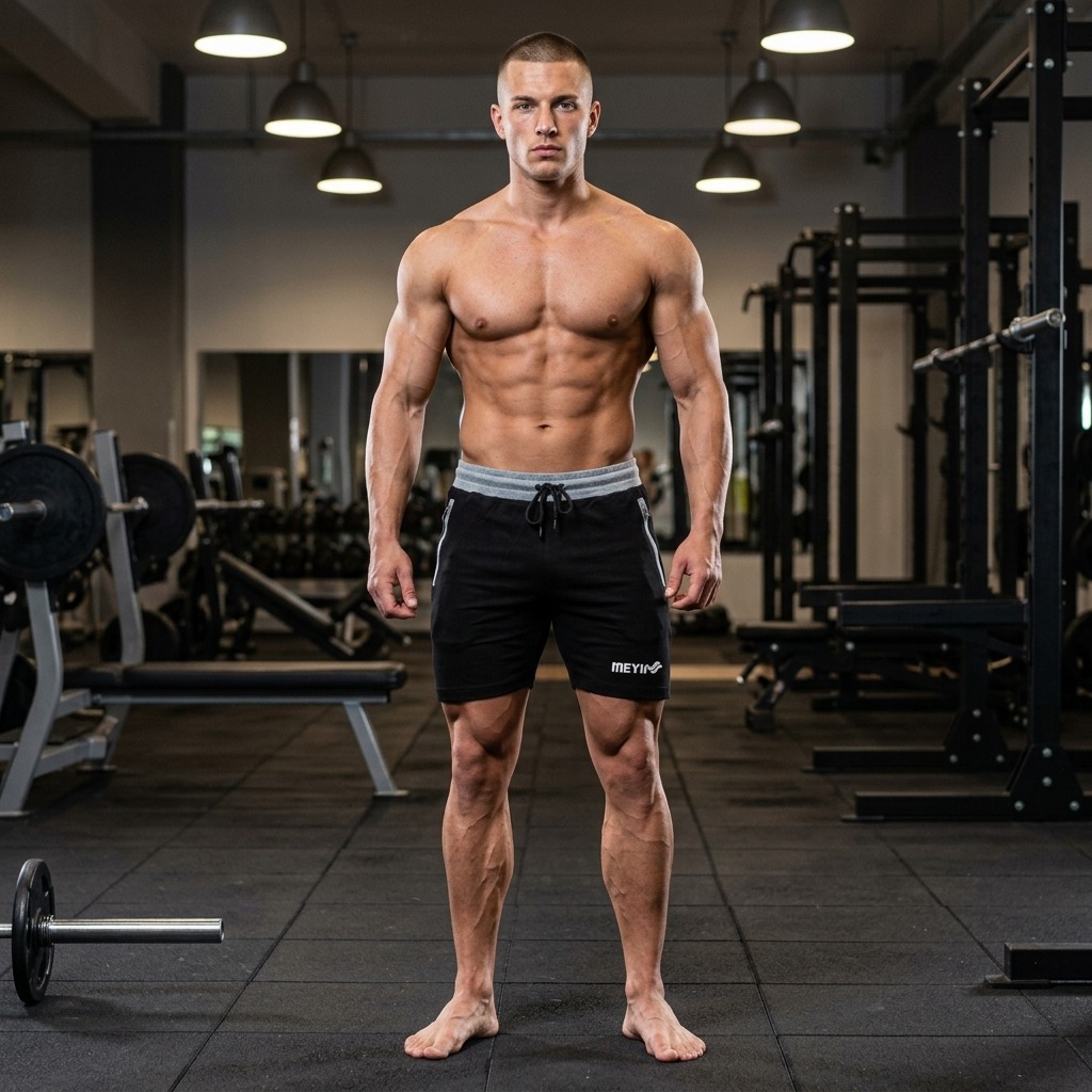Quần Short nam tập gym MEYIN