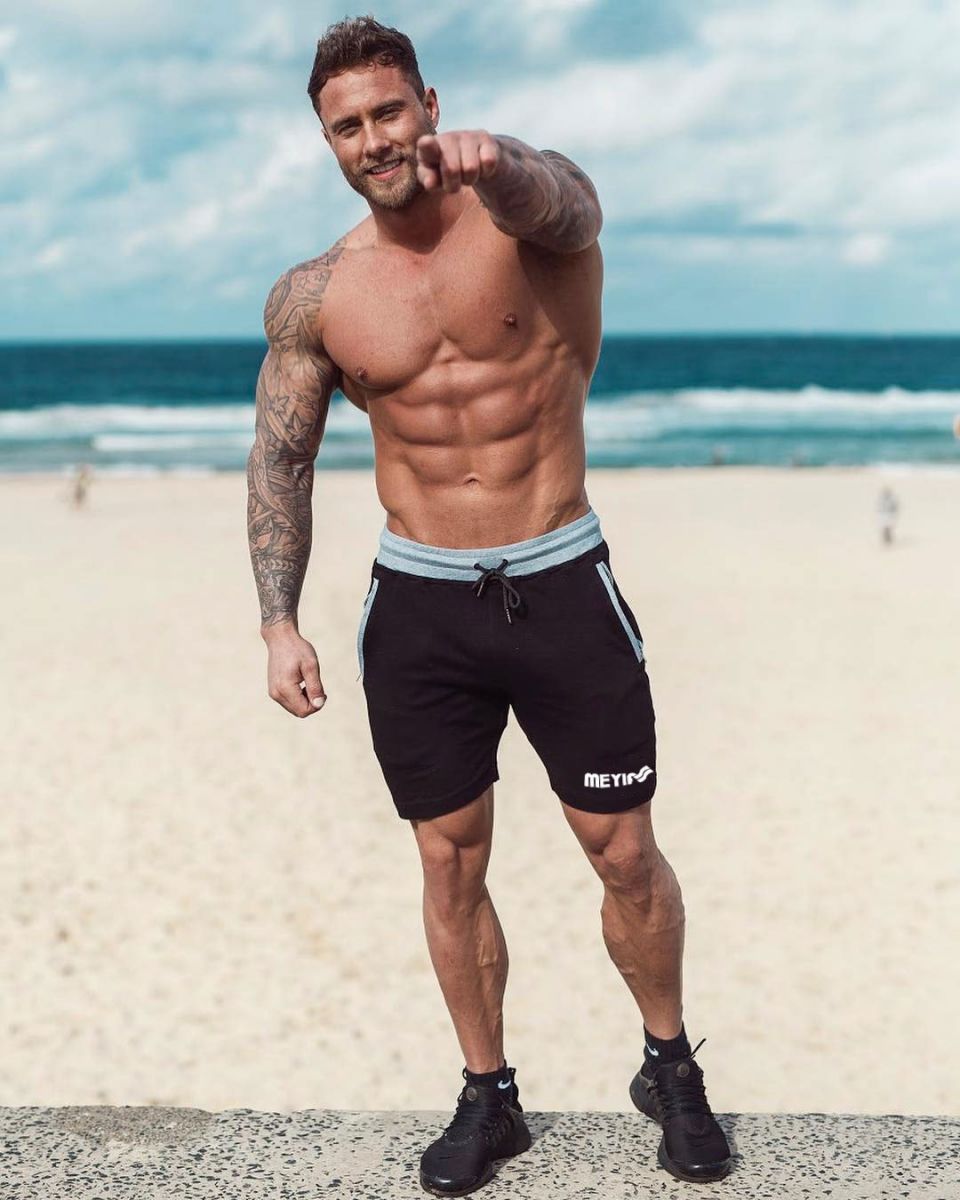 Quần Short nam tập gym MEYIN