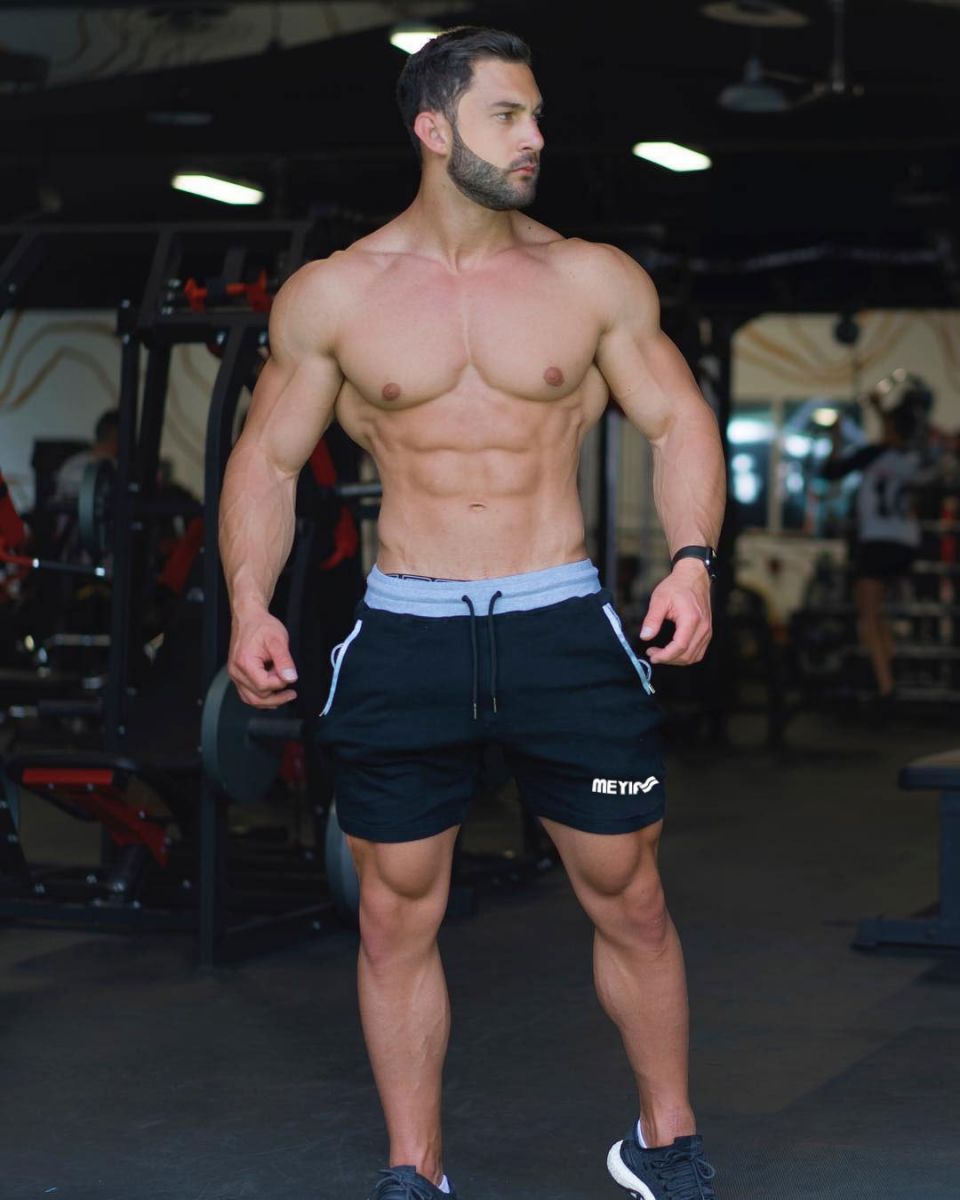 Quần Short nam tập gym MEYIN