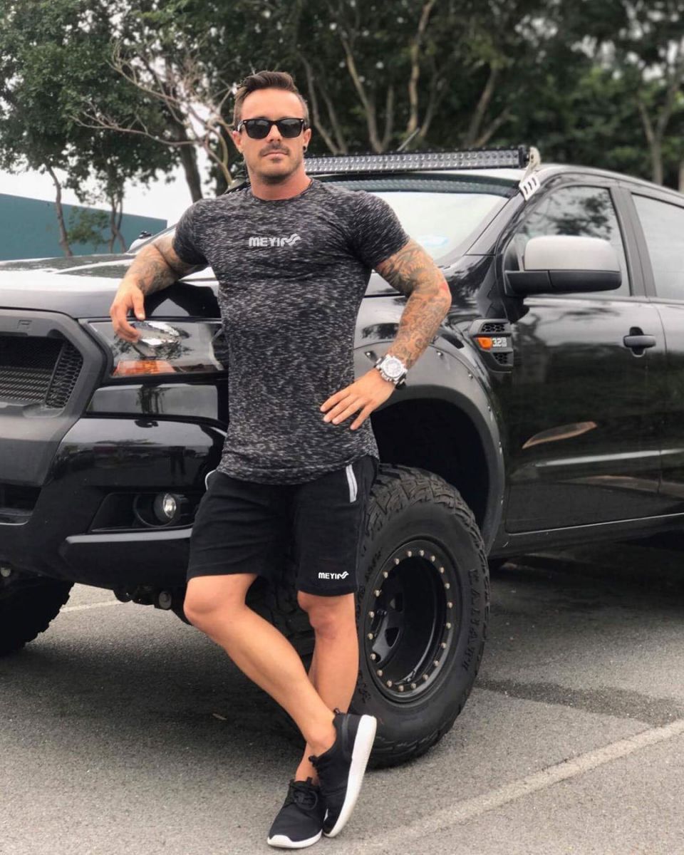 Quần Short nam tập gym MEYIN